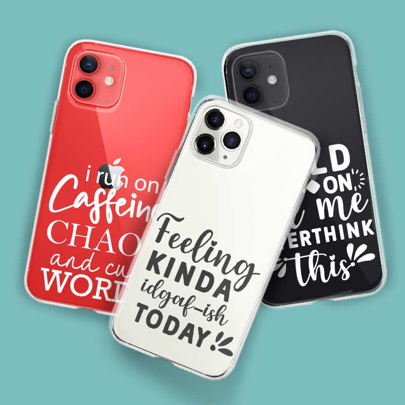 Quirky Quote Silicon Cases