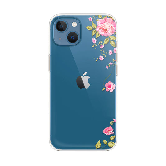 Aesthetic-Pink-Floral-Iphone-13-Silicon-Case