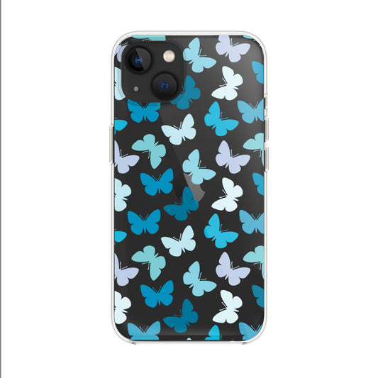 Aqua-Butterfly-Iphone-13-Silicon-Case