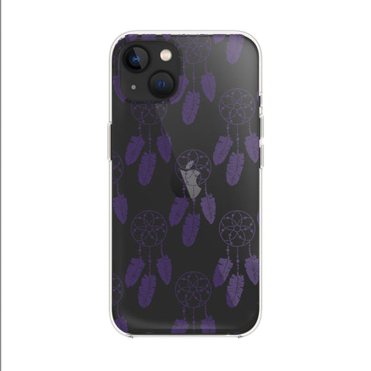 Boho-Lavender-Dreamcatcher-Iphone-13-Silicon-Case