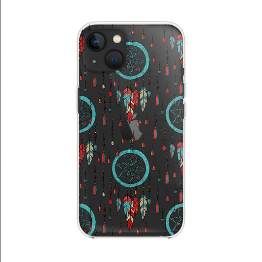 Boho-Tribal-Dreamcatcher-Iphone-13-Silicon-Case