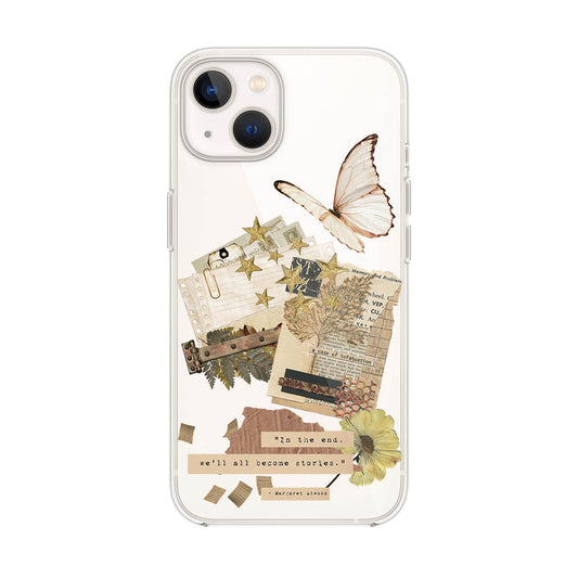 Brown-Butterfly-Aesthetic-Iphone-13-Silicon-Case