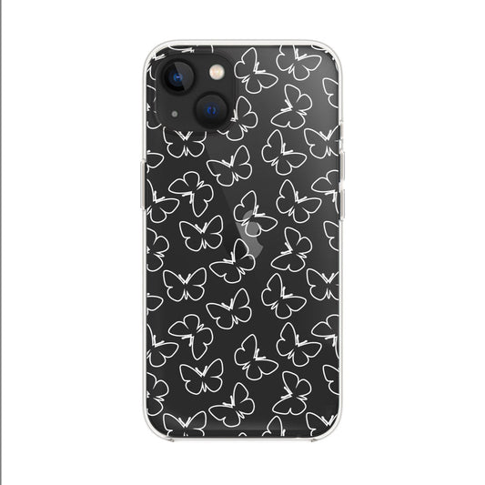 Butterfly-Pattern-Iphone-13-Silicon-Case