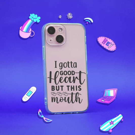Can't Shutup Quirky Quote Silicon Case