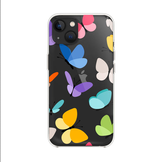 Colorful-Butterfly-Iphone-13-Silicon-Case