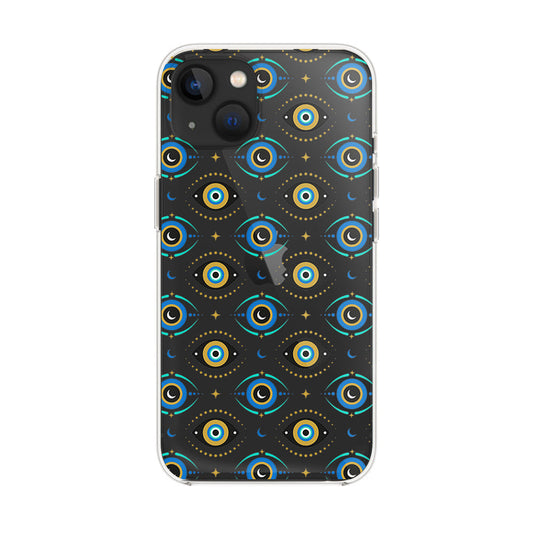 Fusion-Evil-Eye-Pattern-Iphone-13-Silicon-Case
