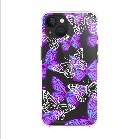 Mystic-Purple-Butterfly-Iphone-13-Silicon-Case
