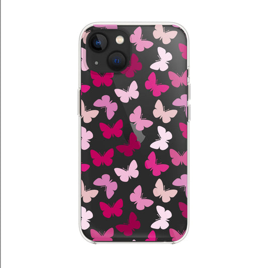 Pink-Dew-Butterfly-Iphone-13-Silicon-Case