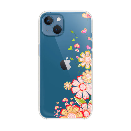 Spring-Floral-Iphone-13-Silicon-Case
