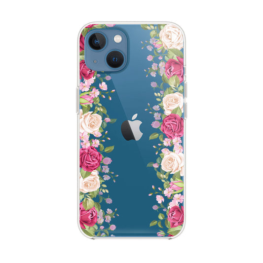 Wild-Pink-Rose-Iphone-13-Silicon-Case
